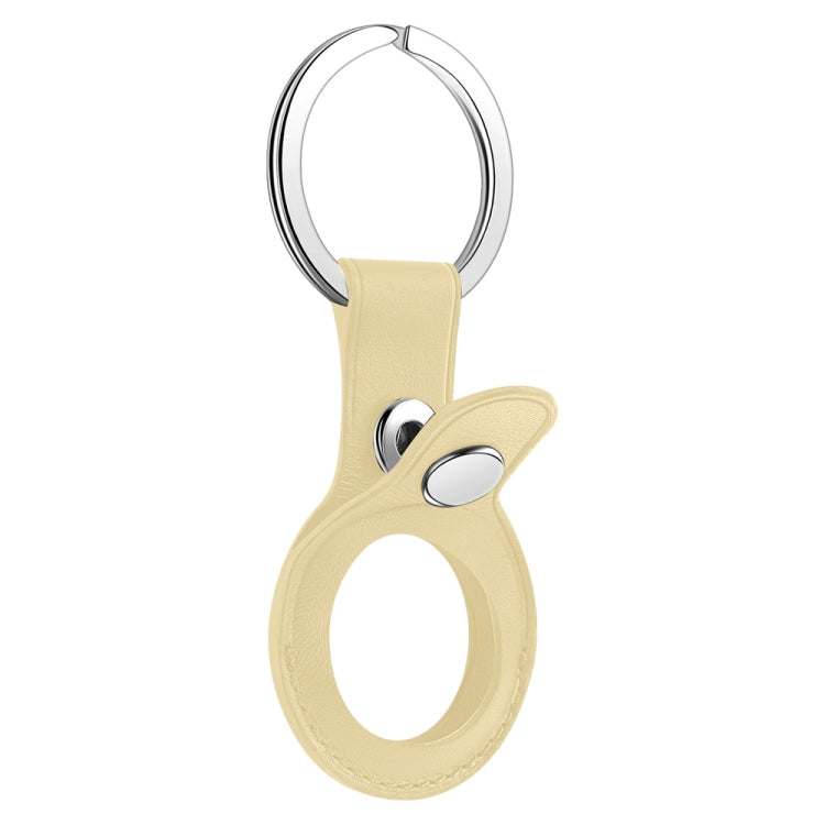Anti-scratch Top-layer Cowhide Leather Protective Cover with Hanging Buckle for Air