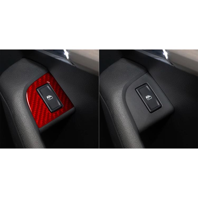 For 2017-2021 Skoda Octavia Right-Hand Drive 8pcs /Set Window Switch Panel Sticker