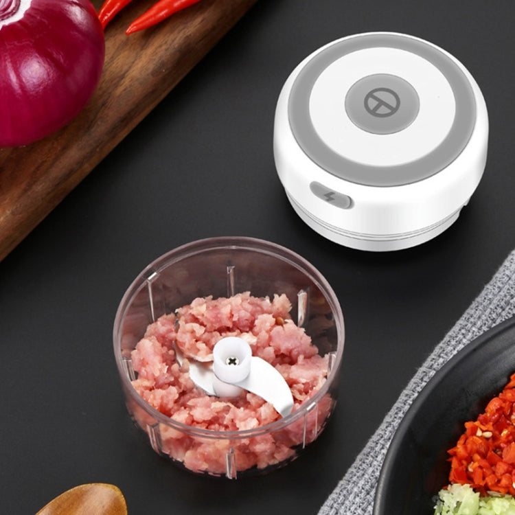 ZM-14 Household Mini Wireless Electric Garlic Masher, Colour: Pink 100ml