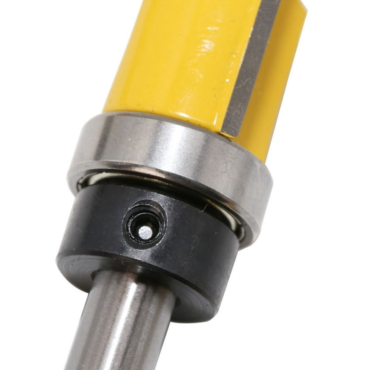 8MM Shank Copy Type Trimming Knife Straight Edge Engraving Machine Milling Cutter, Model: 4PCS/Set