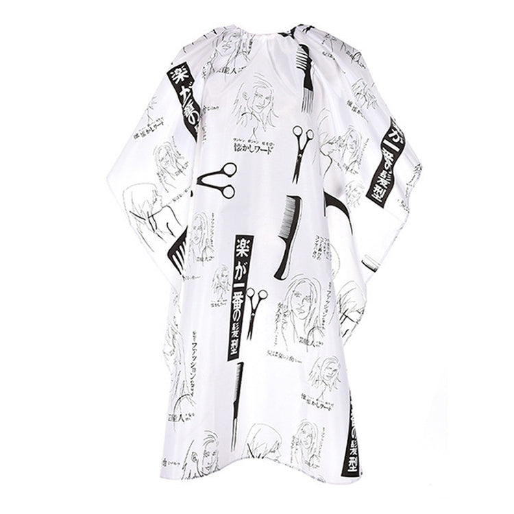 P3014 3 PCS Hairdressing Cutting Cloth Perm Hair Dyeing Apron Style Random Delivery(Black)