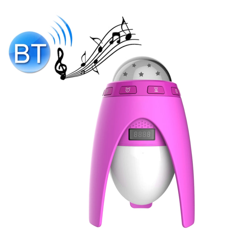 R01 USB Starry Sky Projection Light Smart Bluetooth Speaker Atmosphere Light Multifunctional Children Night Light Color Random Delivery(Color Gradient)