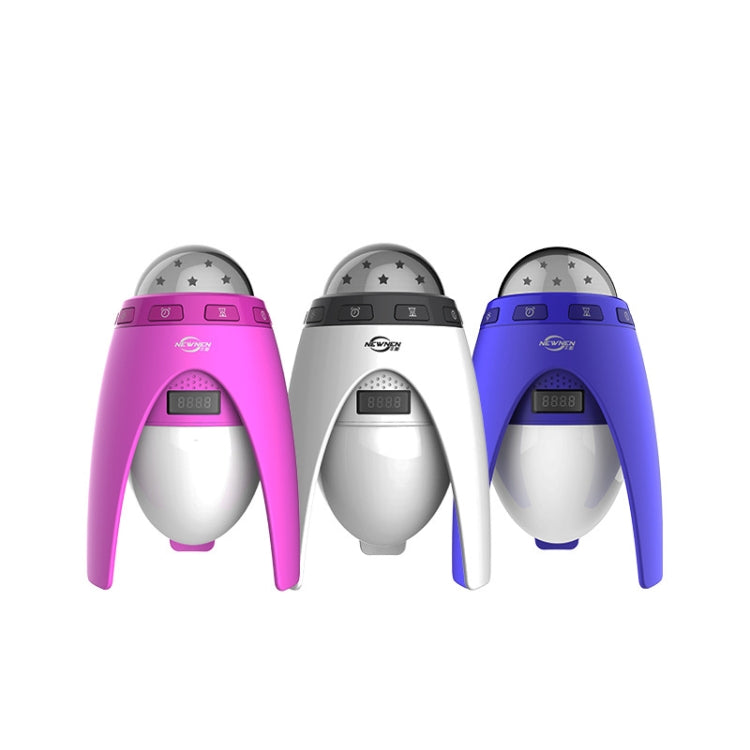 R01 USB Starry Sky Projection Light Smart Bluetooth Speaker Atmosphere Light Multifunctional Children Night Light Color Random Delivery(Color Gradient)