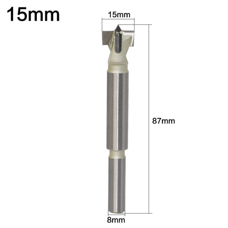 15mm Woodworking Drill Bit Hole Opener Round Lengthened Wooden Door Drill