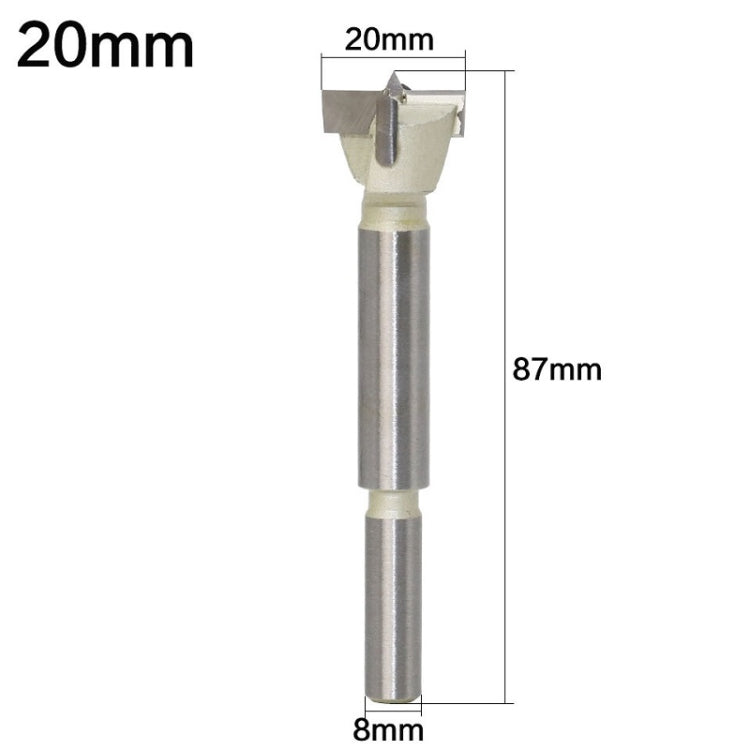 20mm Woodworking Drill Bit Hole Opener Round Lengthened Wooden Door Drill