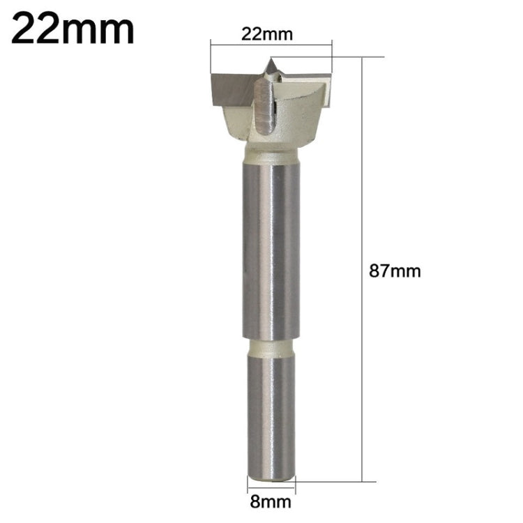 22mm Woodworking Drill Bit Hole Opener Round Lengthened Wooden Door Drill