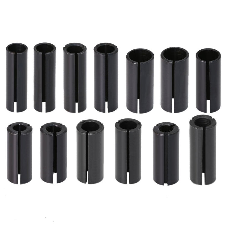 13 PCS/Set Milling Cutter Conversion Chuck Engraving Machine Trimmer Electric Wood Milling Connector