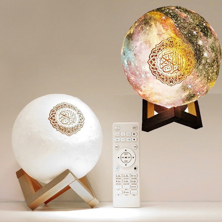 JM-N-0039 Moon Decoration Light Wireless Bluetooth Remote Control Night Light, Light color: White