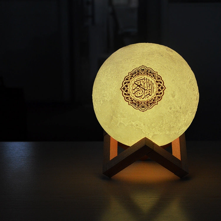 JM-N-0039 Moon Decoration Light Wireless Bluetooth Remote Control Night Light, Light color: White