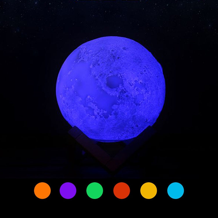 JM-N-0039 Moon Decoration Light Wireless Bluetooth Remote Control Night Light, Light color: White