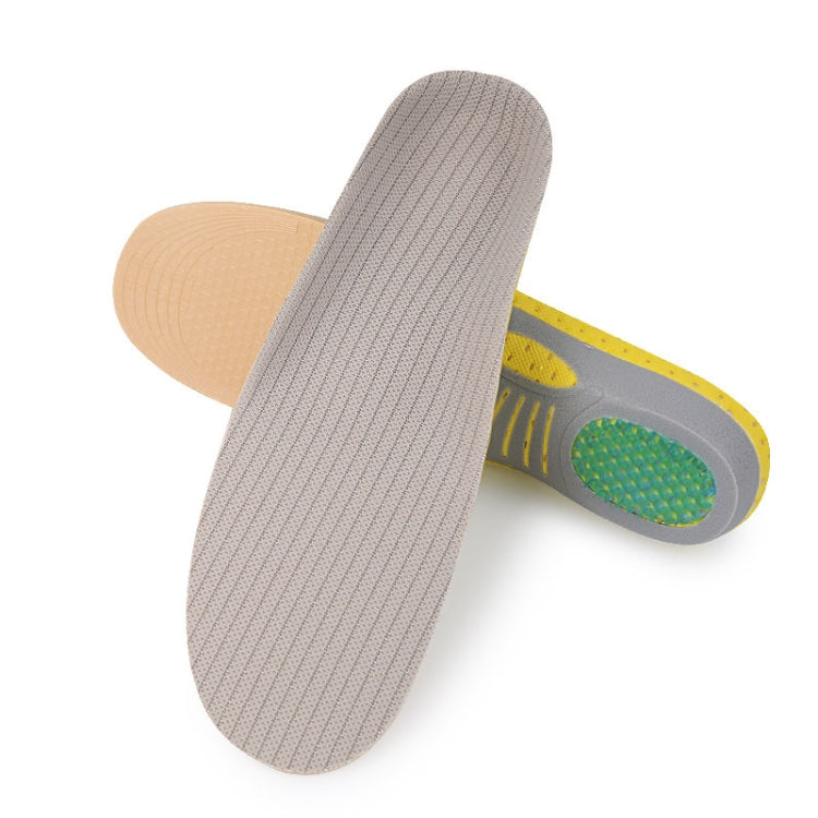 XD-640 Arch Sports Insoles Men and Women Shock Absorption Sweat Insoles Basketball Running Orthopedic Insoles, Size: L(41-45)