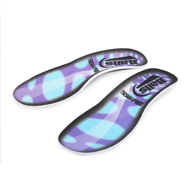 2 Pairs Flat Foot Valgus X-Leg Correction Insoles Men And Women Sports Insoles, Size: S (35-40)