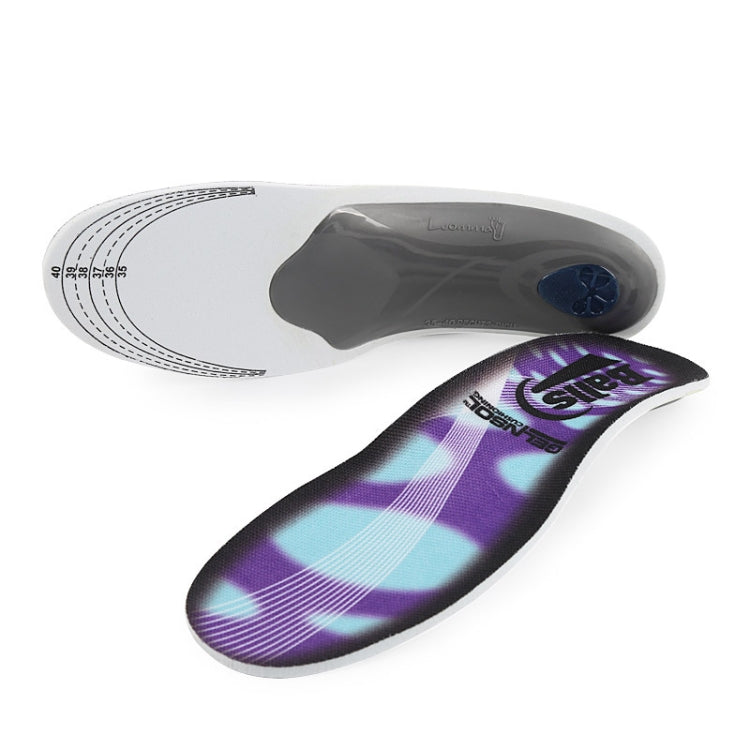 2 Pairs Flat Foot Valgus X-Leg Correction Insoles Men And Women Sports Insoles, Size: Lï¼ˆ40-46)