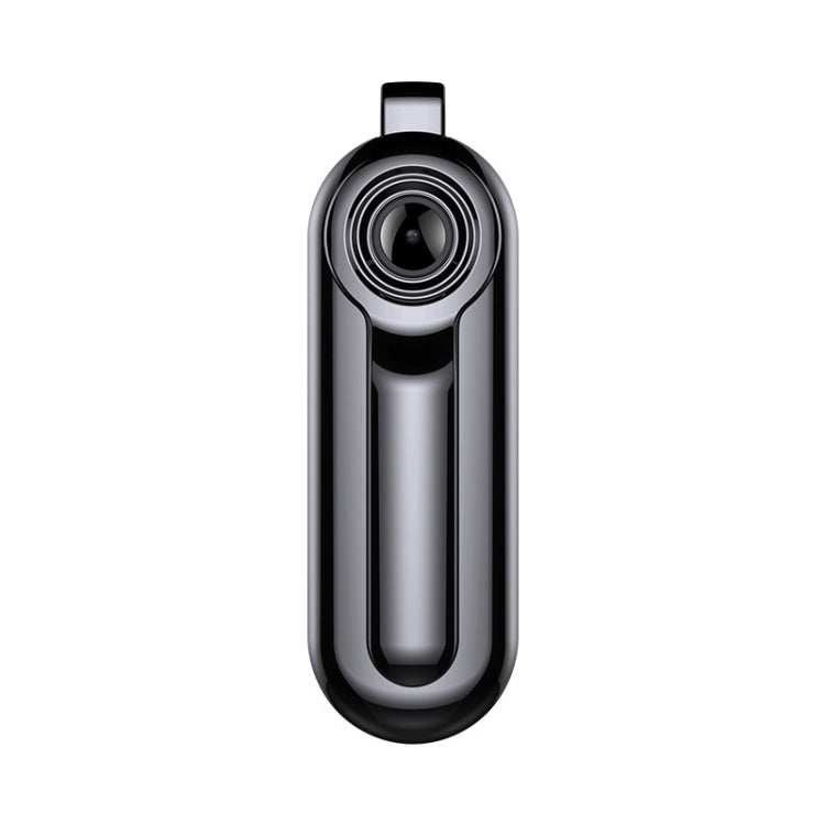 V3 1080P Portable Hanging Back Clip Wide-Angle HD 1080P Voice Video Recorder, Capacity: 8GB(Black)