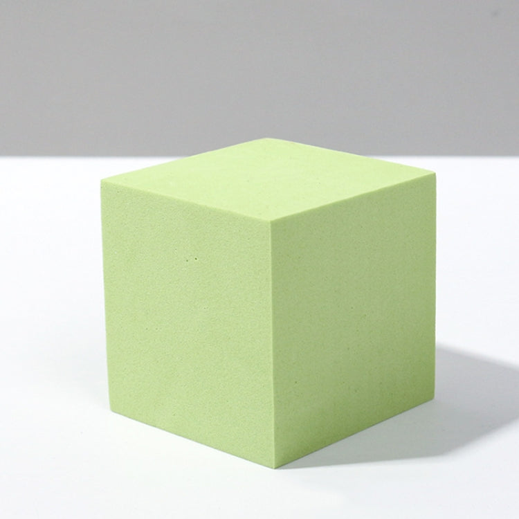 8 PCS Geometric Cube Photo Props Decorative Ornaments Photography Platform, Colour: Small Green Square