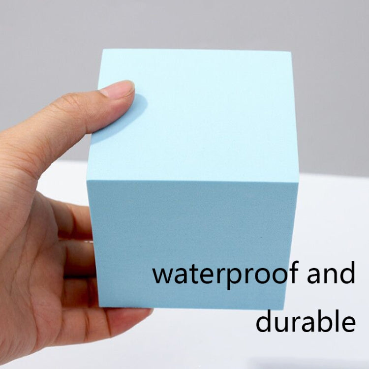 8 PCS Geometric Cube Photo Props Decorative Ornaments Photography Platform, Colour: Large Lake Blue Cylinder