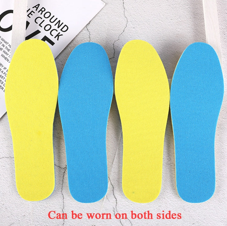 20 Pairs Double Layer Sports Insoles Deodorant Shock Absorption Soft Bottom Comfortable Basketball Running Insoles, Size: 43