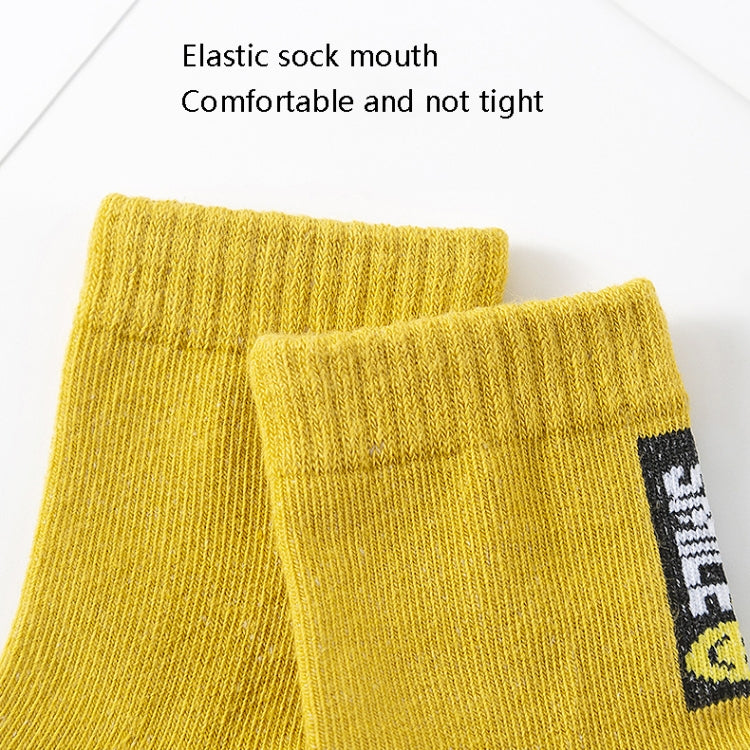 10 Pairs Spring And Summer Children Socks Combed Cotton Tube Socks S