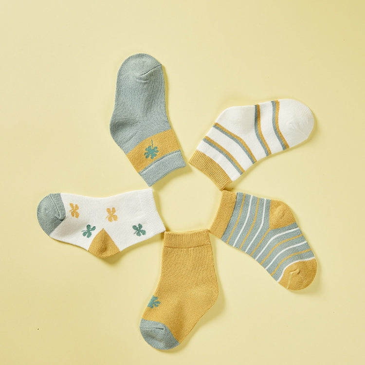 10 Pairs Spring And Summer Children Socks Combed Cotton Tube Socks L