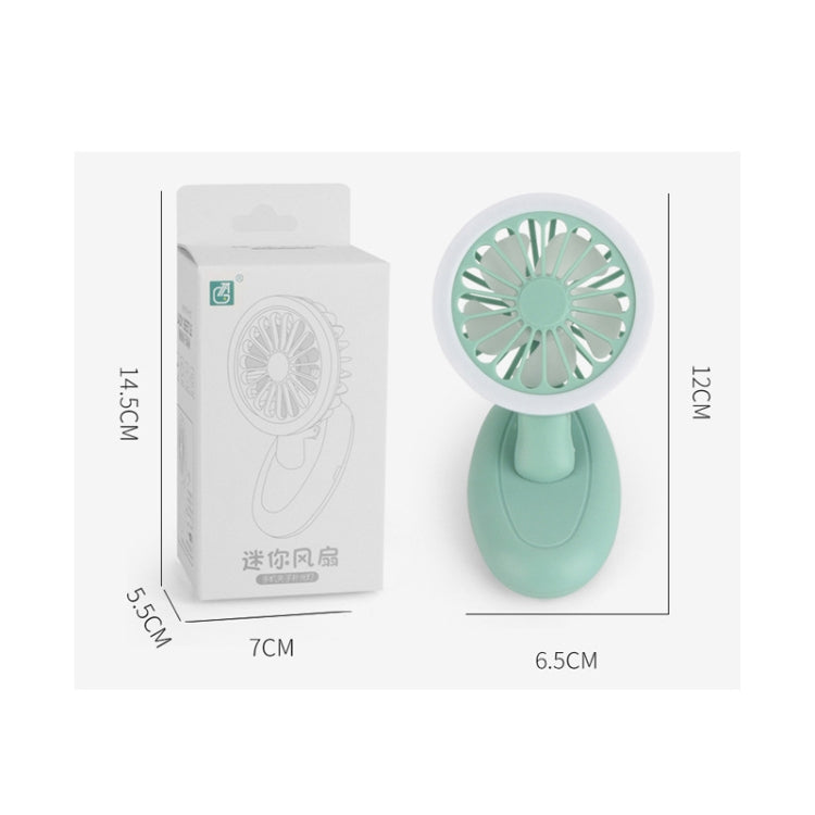 T9 Mobile Phone Bracket With Fill Light Three-Speed USB Clip Mini Fan