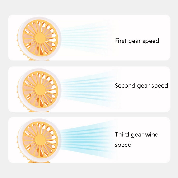 T9 Mobile Phone Bracket With Fill Light Three-Speed USB Clip Mini Fan