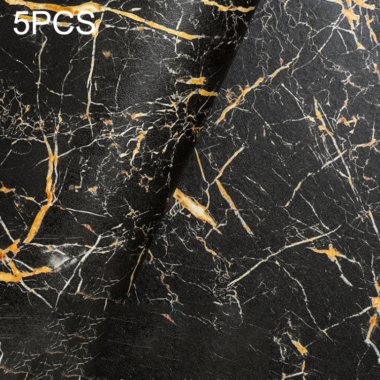 Air Channel Waterproof PVC Imitation Marble Wallpaper Thickening Self-Adhesive Kitchen Oil-Proof Sticker, Size: 60cm x 5m