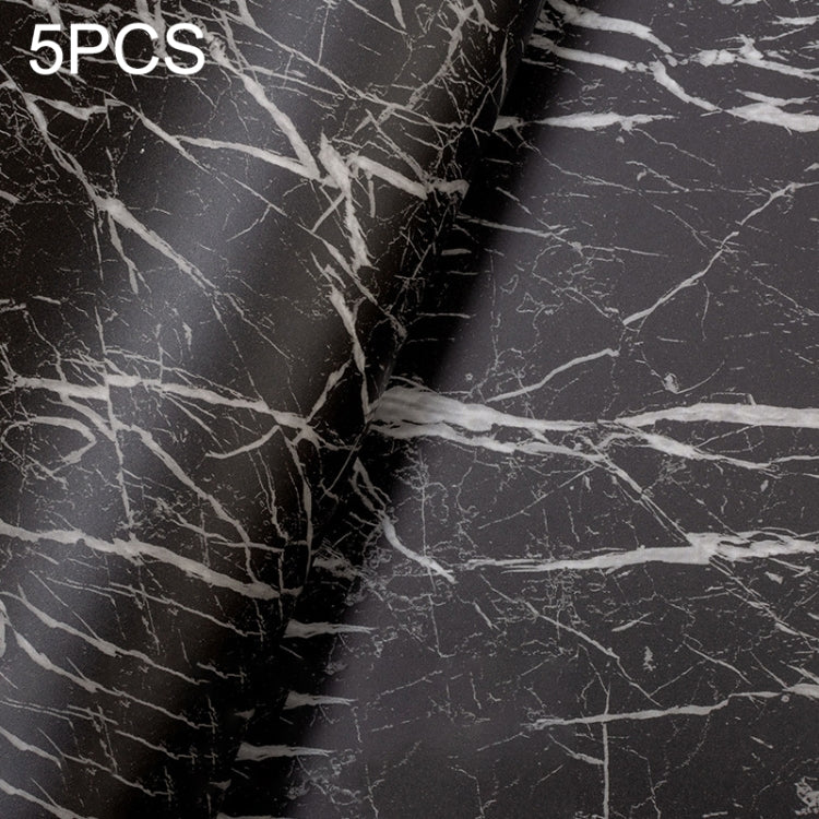 Air Channel Waterproof PVC Imitation Marble Wallpaper Thickening Self-Adhesive Kitchen Oil-Proof Sticker, Size: 60cm x 5m