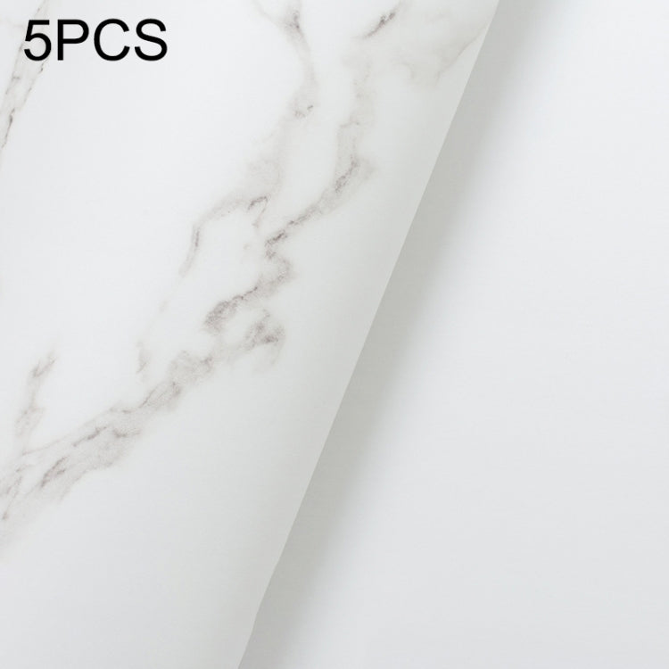 Air Channel Waterproof PVC Imitation Marble Wallpaper Thickening Self-Adhesive Kitchen Oil-Proof Sticker, Size: 60cm x 5m