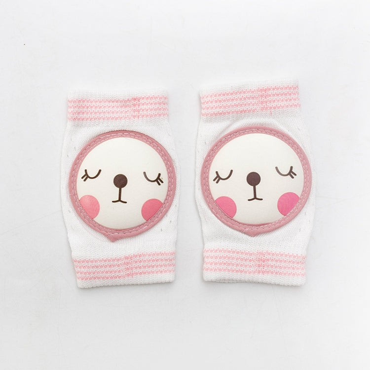 3 Pairs Baby Knee Pads Summer Mesh Thin Cotton Baby Crawling Anti-Fall Elbow Knee Pads Suitable Age: 0-4 Years Old