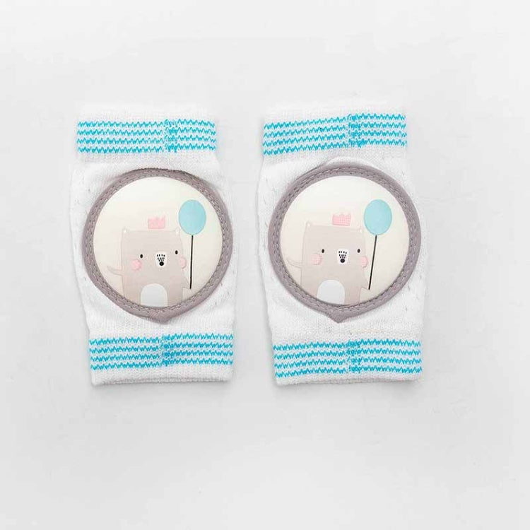 3 Pairs Baby Knee Pads Summer Mesh Thin Cotton Baby Crawling Anti-Fall Elbow Knee Pads Suitable Age: 0-4 Years Old