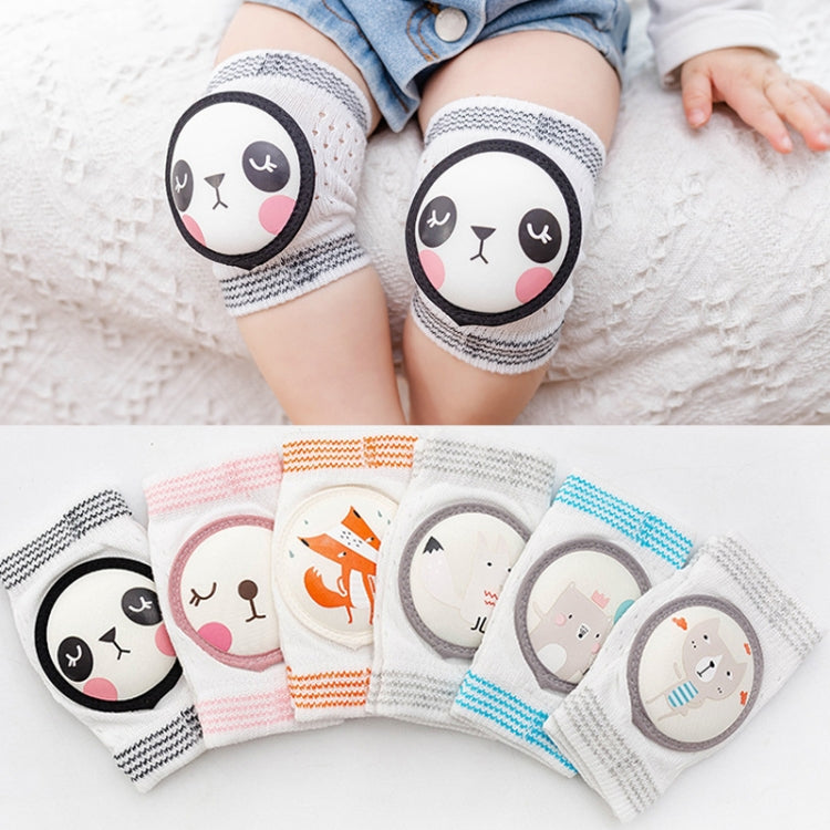 3 Pairs Baby Knee Pads Summer Mesh Thin Cotton Baby Crawling Anti-Fall Elbow Knee Pads Suitable Age: 0-4 Years Old