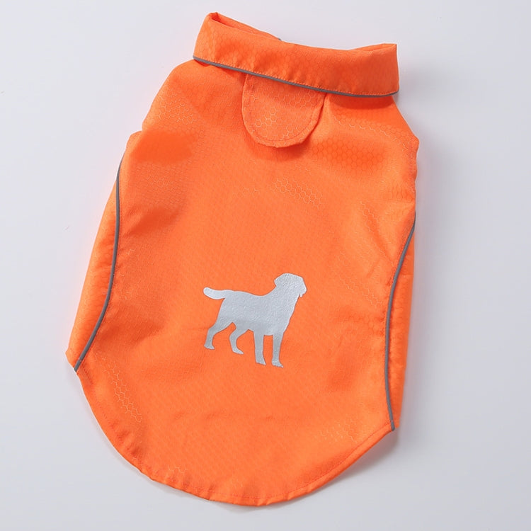 Double-Layer Thin Pet Jacket Small Dog And Cat Reflective Raincoat, Size: S