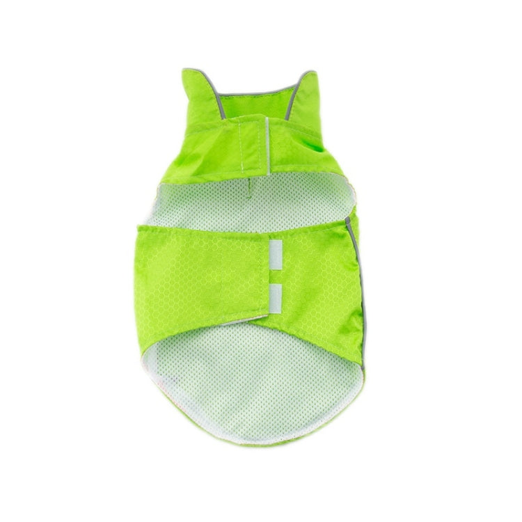 Double-Layer Thin Pet Jacket Small Dog And Cat Reflective Raincoat, Size: M