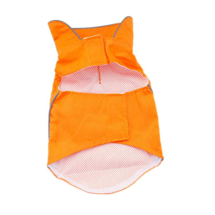 Double-Layer Thin Pet Jacket Small Dog And Cat Reflective Raincoat, Size: L