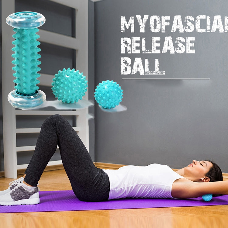 Massage Ball Plantar Fascia Ball Muscle Relaxation Fitness Ball Hand Holding Ball,Style: Foot Massage Wheel