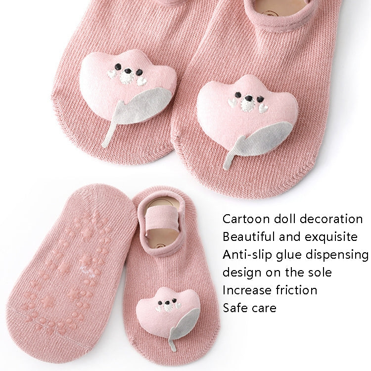 3 Pairs Baby Socks Cartoon Doll Anti-Slip Anti-Out Cotton Baby Floor Socks, Toyan Socks: M 1-3 Years Old