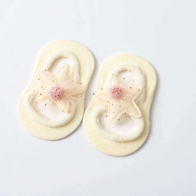 2 Pairs Baby Floor Socks Hollow Flower Spot Glue Non-Slip Children Socks, Toyan Socks: S 0-1 Years Old
