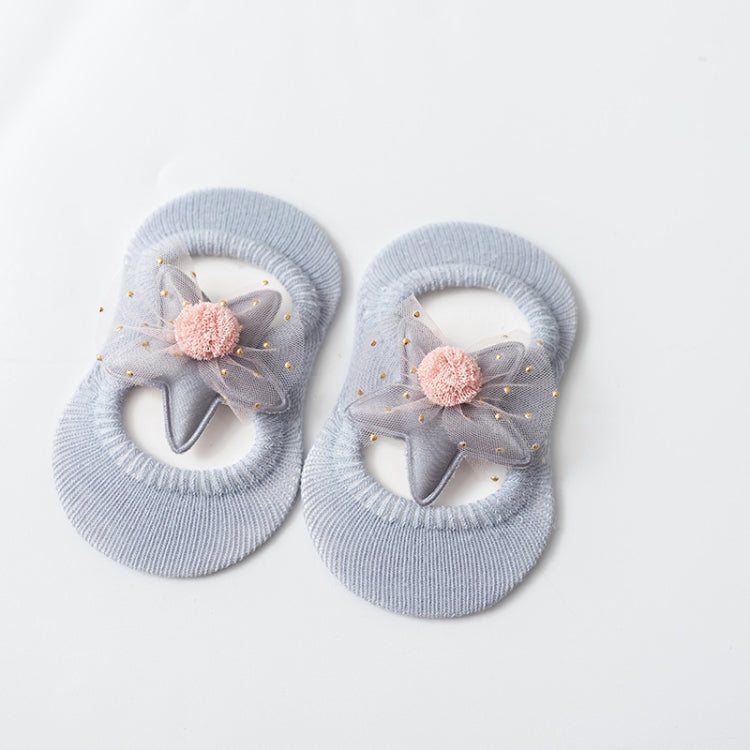2 Pairs Baby Floor Socks Hollow Flower Spot Glue Non-Slip Children Socks, Toyan Socks: S 0-1 Years Old