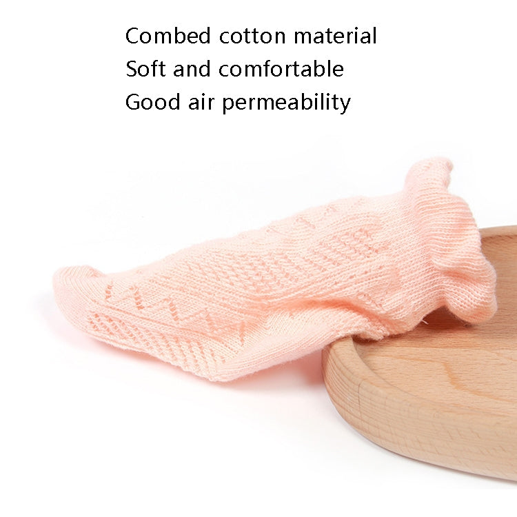 3 Pairs Baby Socks Mesh Thin Baby Cotton Socks, Toyan Socks: M 2-3 Years Old