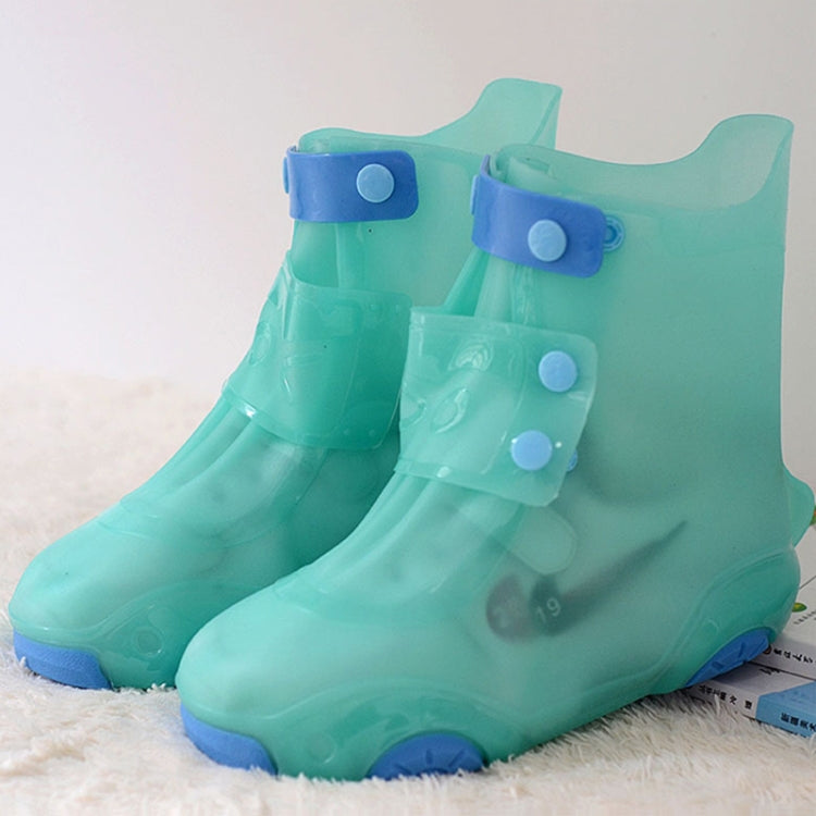 Children Rain Boot Cover Waterproof Non-Slip Rain Boot Cover Thickened Silicone Rain Boots, Size: 28-29