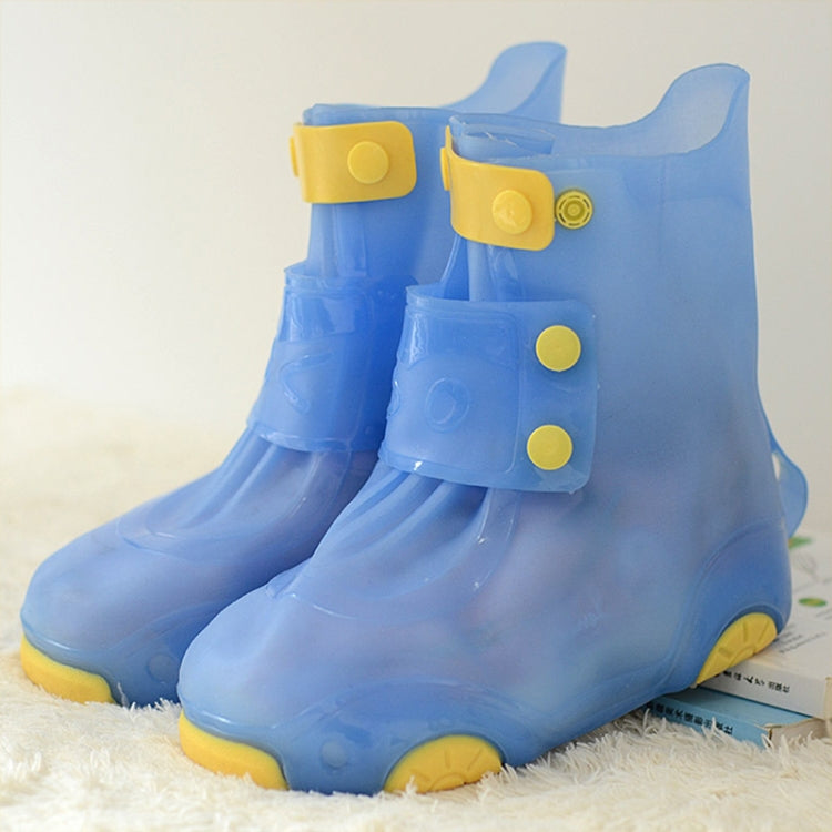 Children Rain Boot Cover Waterproof Non-Slip Rain Boot Cover Thickened Silicone Rain Boots, Size: 32-33