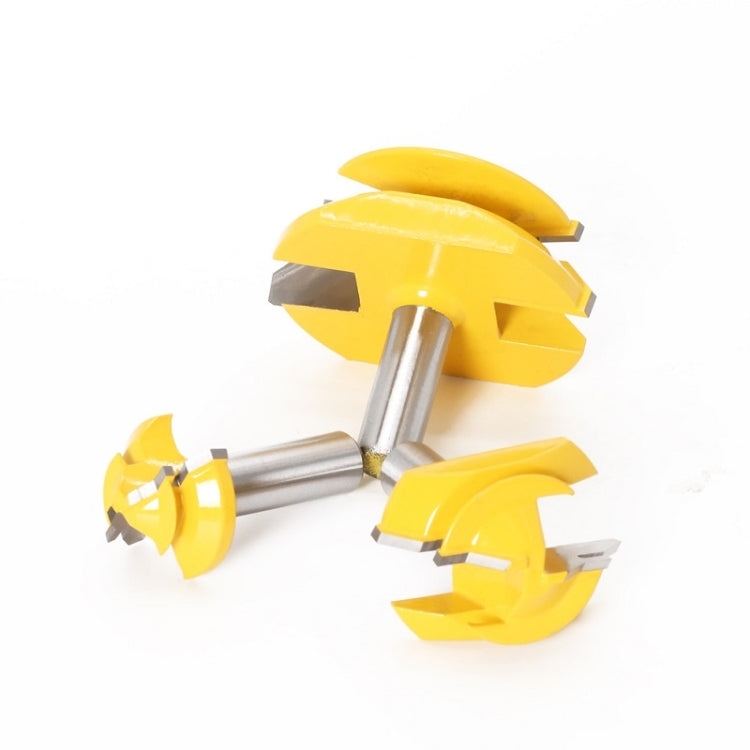Woodworking Engraving Machine Milling Cutter 45 Degree Jointing Knife, Model: 12x2mm