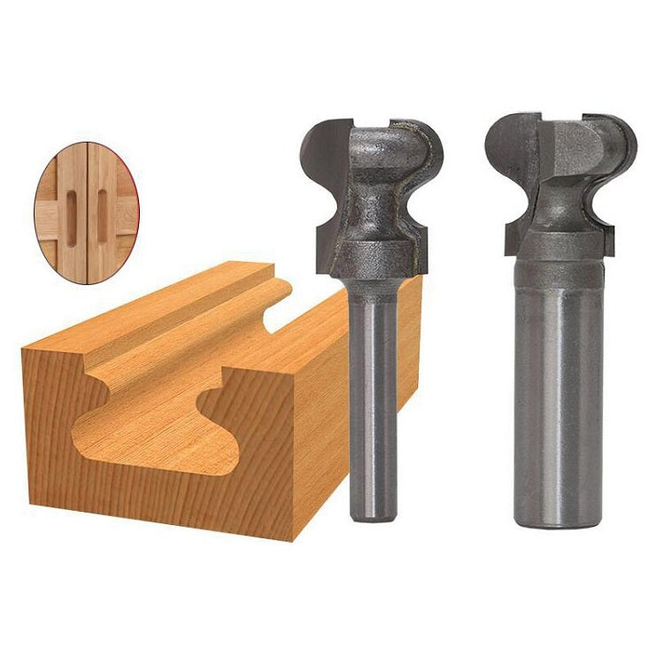 1/2x1mm Two Arc Drawer Handle Cabinet Door Woodworking Slotting Knife