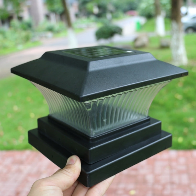 Outdoor Solar Column Lamp IP44 Waterproof Garden Fence Light Solar Street Lamp
