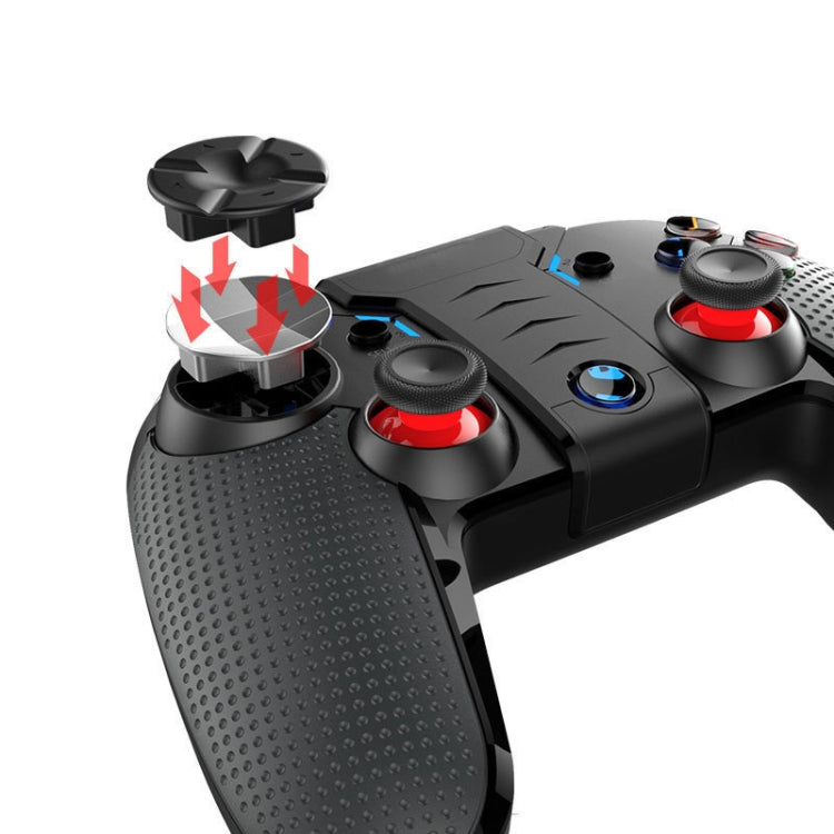 9115 Bluetooth 4.0 Mobile Game Controller With Stretchable Phone Holder&Backlit Button, Compatible With IOS And Android System
