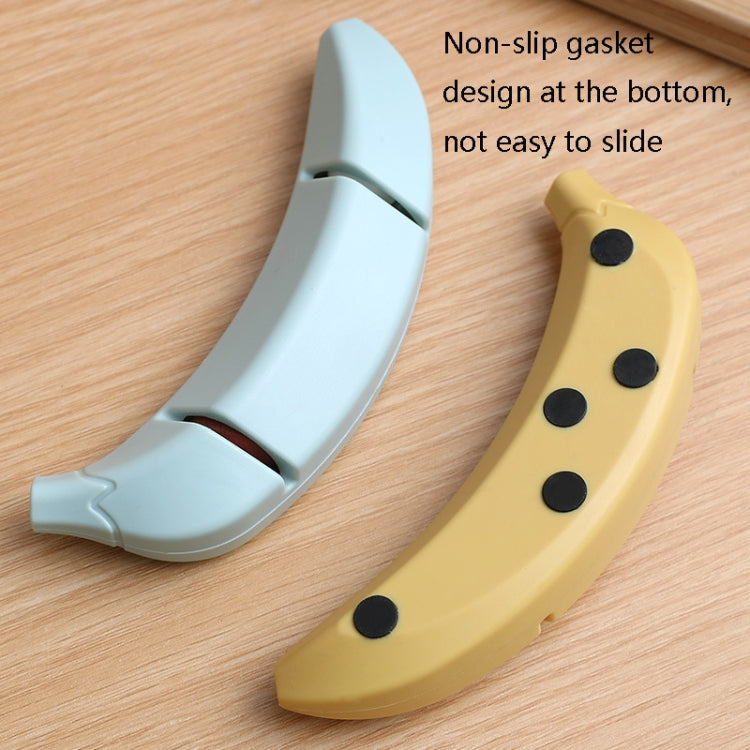 3 PCS Banana Sharpener Stone Home Kitchen Two-Stage Sharpener