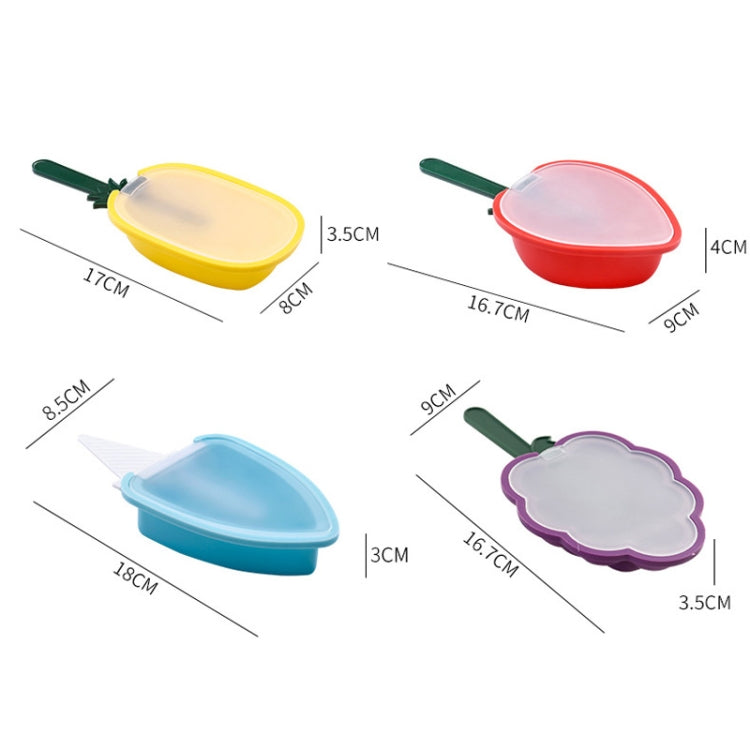 5 PCS Household Ice Grid DIY Popsicle Mold Homemade Fruit Styling Ice Cream Mold
