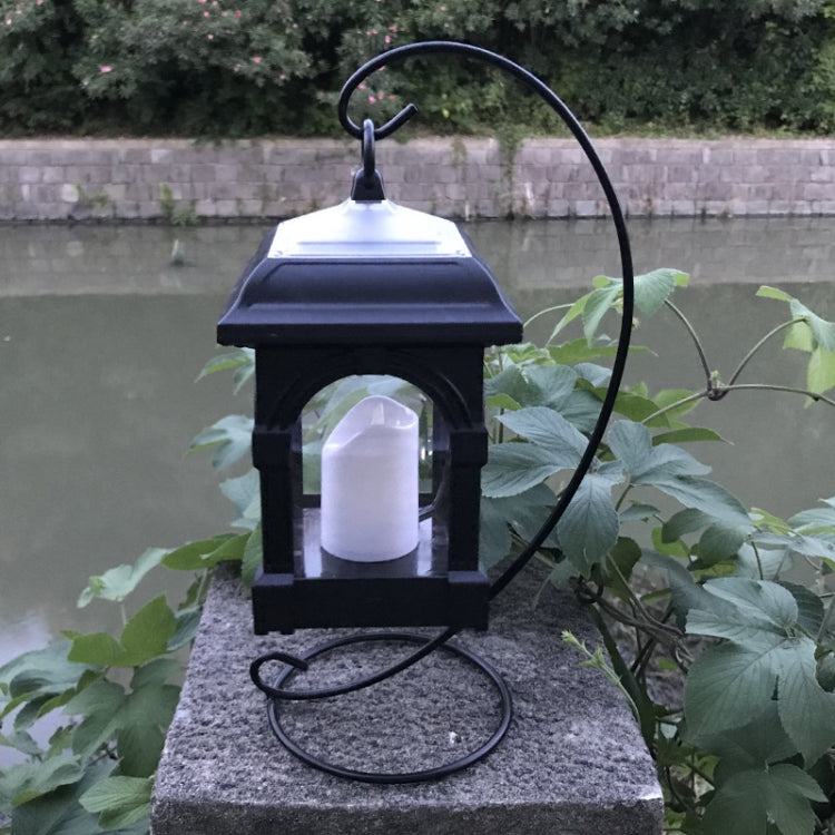 Outdoor Solar Simulation Candle Light Garden Solar Hanging Lamp
