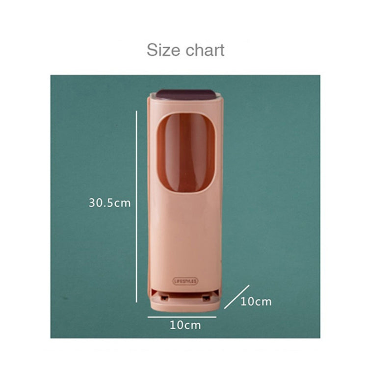 Wall-Mounted Rotation Opening And Clock Chopsticks Box Kitchen Strap Hook Multi-Function Chopsticks Holder