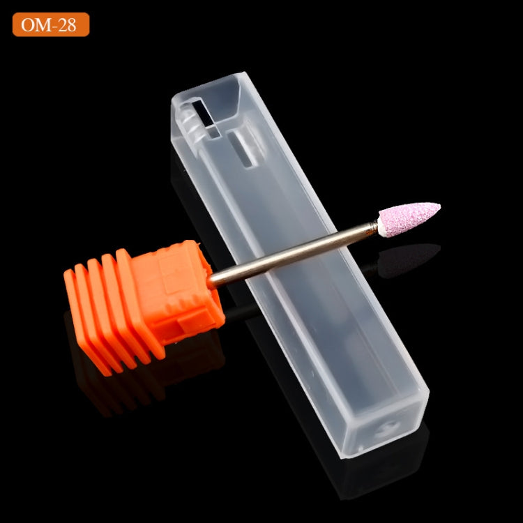 8 PCS Quartz Polishing Head For Nail Polisher Round Strip Polishing Head(OM28)